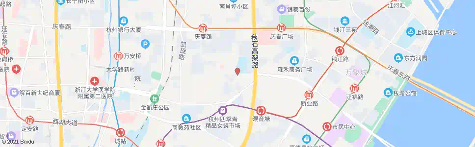 杭州采荷路秋涛路口_公交站地图_杭州公交_妙搜公交查询2024