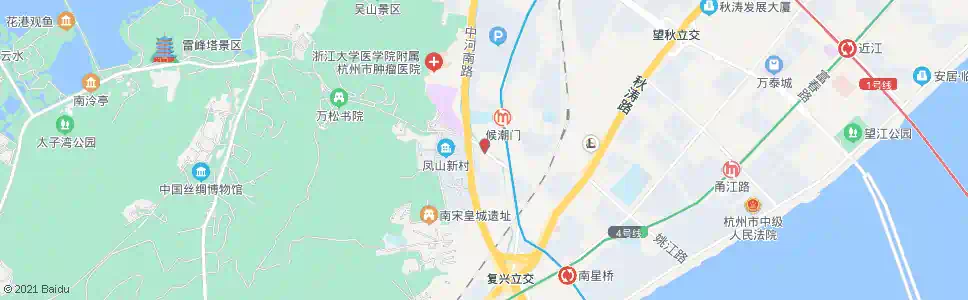 杭州凤山门公交站_公交站地图_杭州公交_妙搜公交查询2024