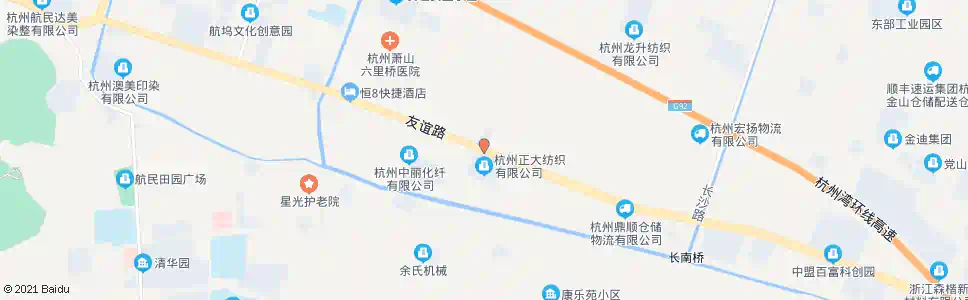 杭州永联村_公交站地图_杭州公交_妙搜公交查询2024