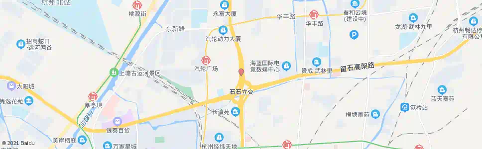 杭州石桥路石祥路口_公交站地图_杭州公交_妙搜公交查询2024