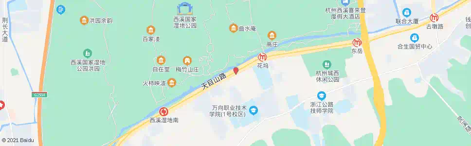 杭州武警杭州指挥学院_公交站地图_杭州公交_妙搜公交查询2024