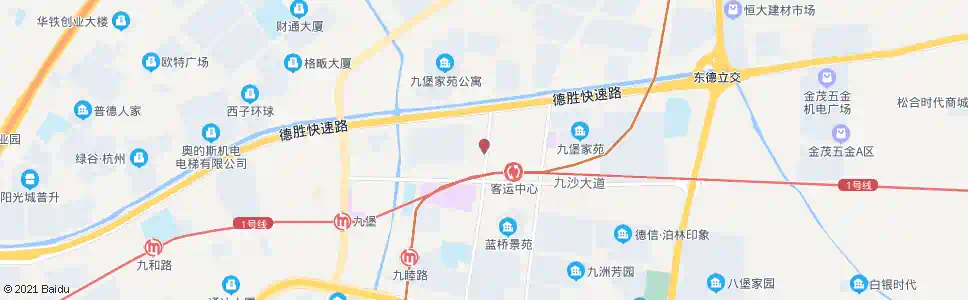 杭州桑植路通盛路口_公交站地图_杭州公交_妙搜公交查询2024