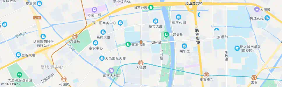 杭州水宫桥_公交站地图_杭州公交_妙搜公交查询2024