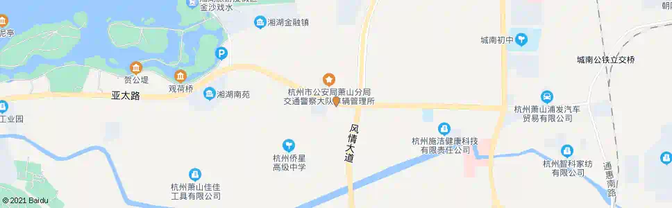 杭州知章学校_公交站地图_杭州公交_妙搜公交查询2024