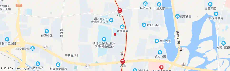 杭州镇前路口_公交站地图_杭州公交_妙搜公交查询2024