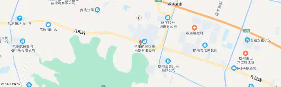 杭州冶炼厂_公交站地图_杭州公交_妙搜公交查询2024