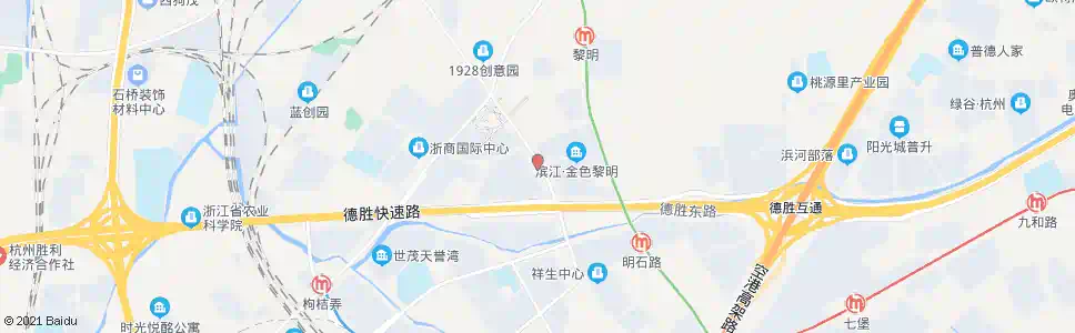 杭州阮家村_公交站地图_杭州公交_妙搜公交查询2024