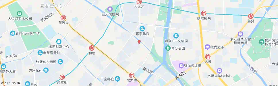 杭州市福利中心_公交站地图_杭州公交_妙搜公交查询2024