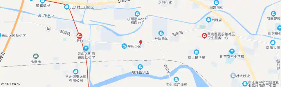 杭州吟龙村_公交站地图_杭州公交_妙搜公交查询2024