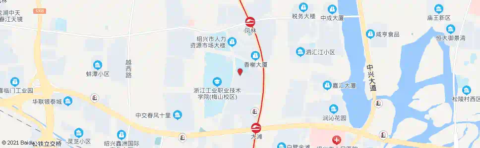 杭州白洋村_公交站地图_杭州公交_妙搜公交查询2024