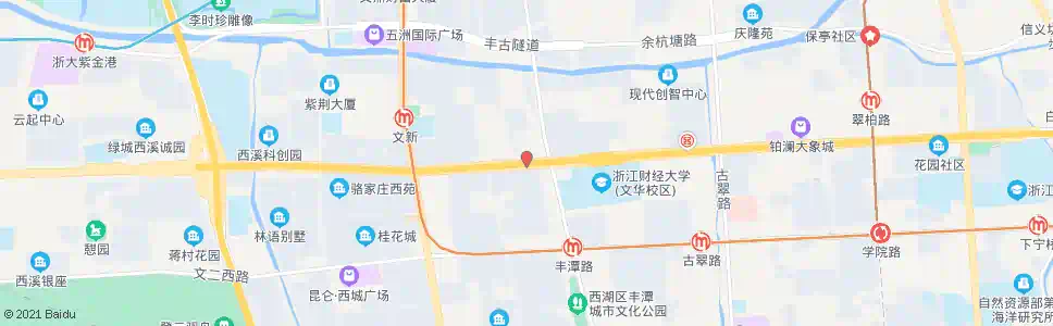 杭州雅仕苑_公交站地图_杭州公交_妙搜公交查询2024