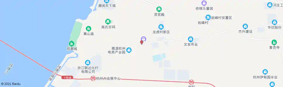 杭州龙虎路口_公交站地图_杭州公交_妙搜公交查询2024