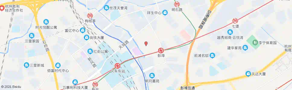 杭州环站东路源聚路口_公交站地图_杭州公交_妙搜公交查询2024