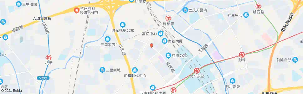 杭州新风路机场路口_公交站地图_杭州公交_妙搜公交查询2024