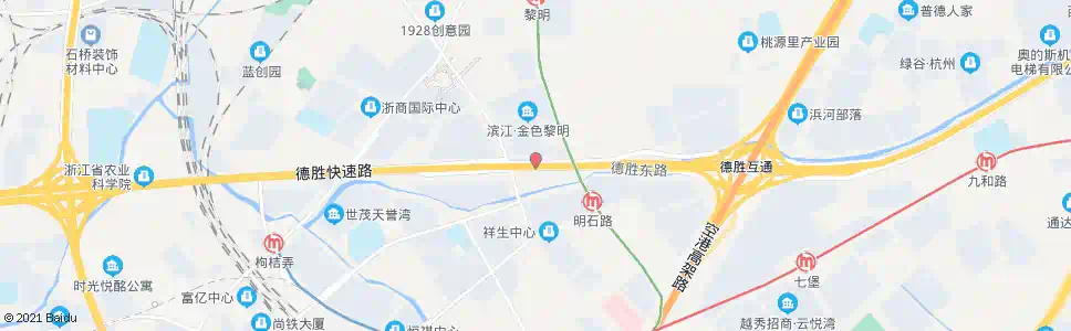 杭州黎明村_公交站地图_杭州公交_妙搜公交查询2024