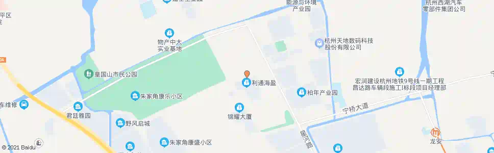 杭州康信路星河路口_公交站地图_杭州公交_妙搜公交查询2024