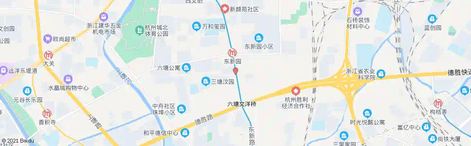 杭州长木桥_公交站地图_杭州公交_妙搜公交查询2024