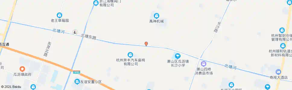 杭州众安村委_公交站地图_杭州公交_妙搜公交查询2024