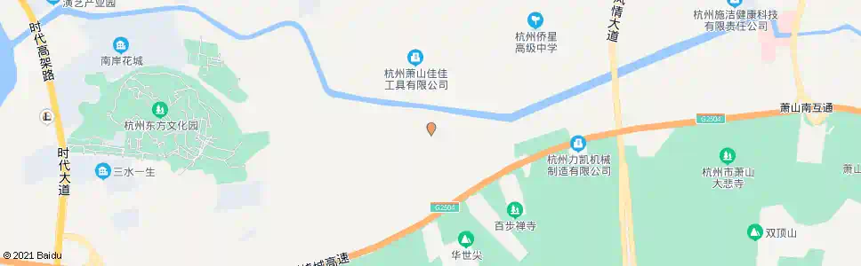 杭州史家桥(萧山区)_公交站地图_杭州公交_妙搜公交查询2024