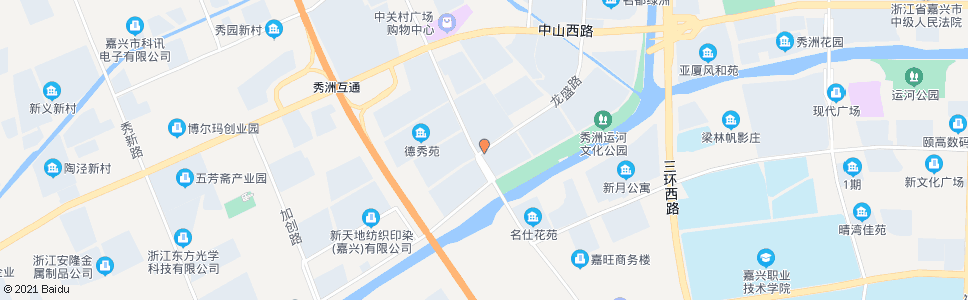 嘉兴龙盛路秀园路_公交站地图_嘉兴公交_妙搜公交查询2024