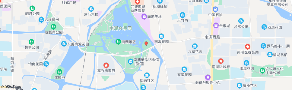 嘉兴南湖会景园_公交站地图_嘉兴公交_妙搜公交查询2024