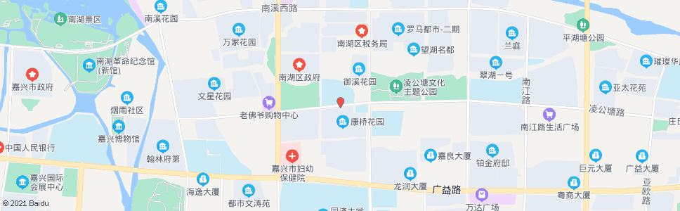 嘉兴康桥花园北_公交站地图_嘉兴公交_妙搜公交查询2024