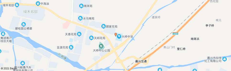 嘉兴大桥信用社_公交站地图_嘉兴公交_妙搜公交查询2024