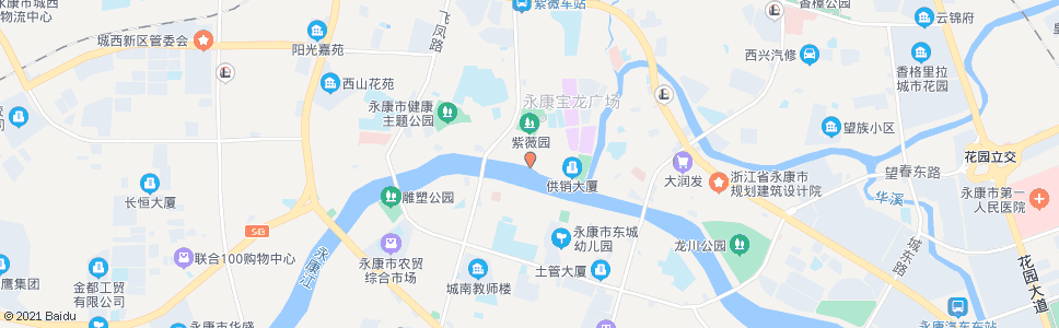 金华西津桥_公交站地图_金华公交_妙搜公交查询2024