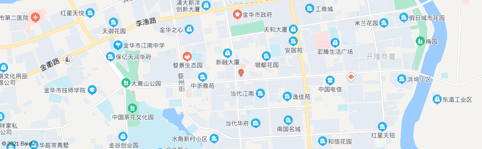 金华检察院_公交站地图_金华公交_妙搜公交查询2024