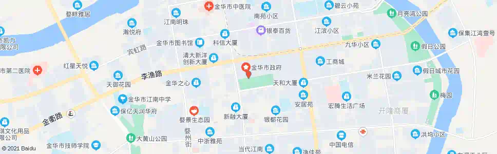 金华食品市场_公交站地图_金华公交_妙搜公交查询2024