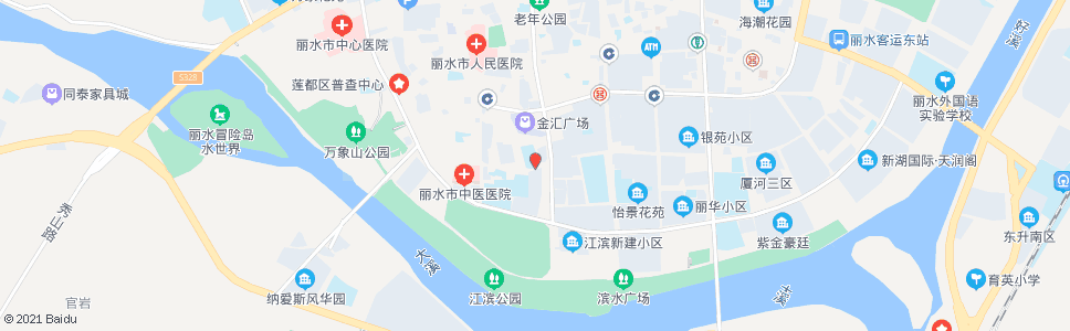 丽水囿山小学_公交站地图_丽水公交_妙搜公交查询2024