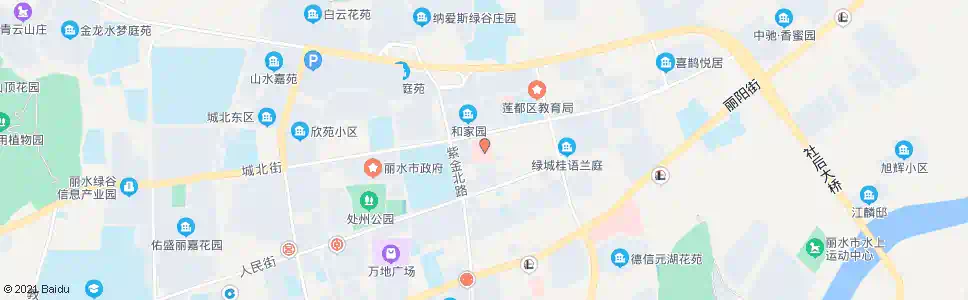 丽水市妇保院_公交站地图_丽水公交_妙搜公交查询2024