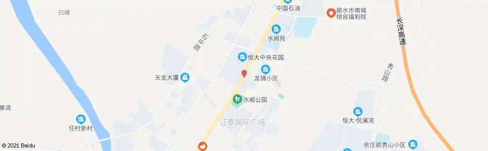 丽水张村路口(瓯龙雪佛兰店)_公交站地图_丽水公交_妙搜公交查询2024