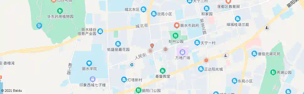 丽水市人民法院_公交站地图_丽水公交_妙搜公交查询2024