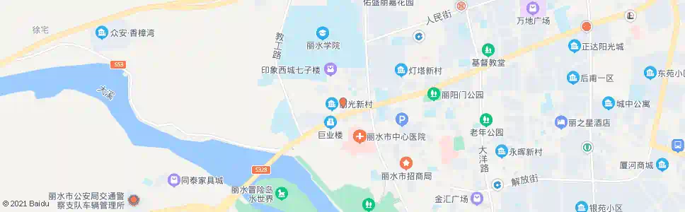 丽水三岩寺_公交站地图_丽水公交_妙搜公交查询2024