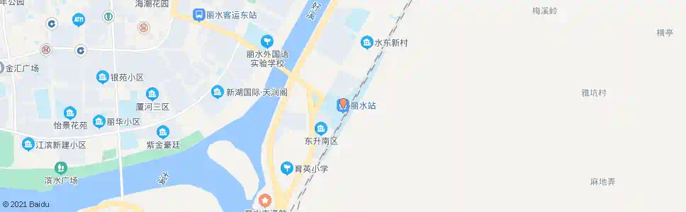 丽水南山_公交站地图_丽水公交_妙搜公交查询2024