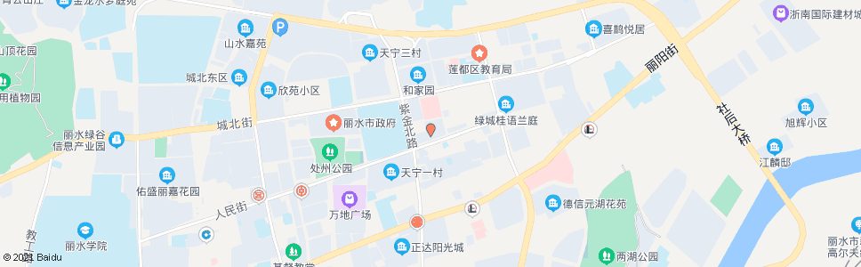 丽水新华保险(府前)_公交站地图_丽水公交_妙搜公交查询2024