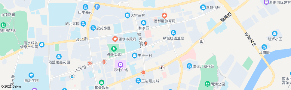 丽水丽水海关西_公交站地图_丽水公交_妙搜公交查询2024