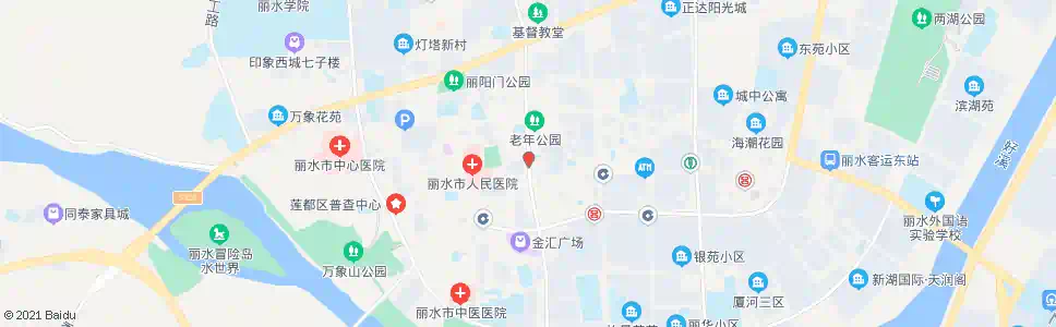 丽水中东路路口_公交站地图_丽水公交_妙搜公交查询2024