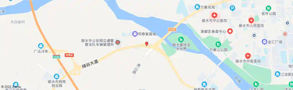 丽水吕埠坑_公交站地图_丽水公交_妙搜公交查询2024