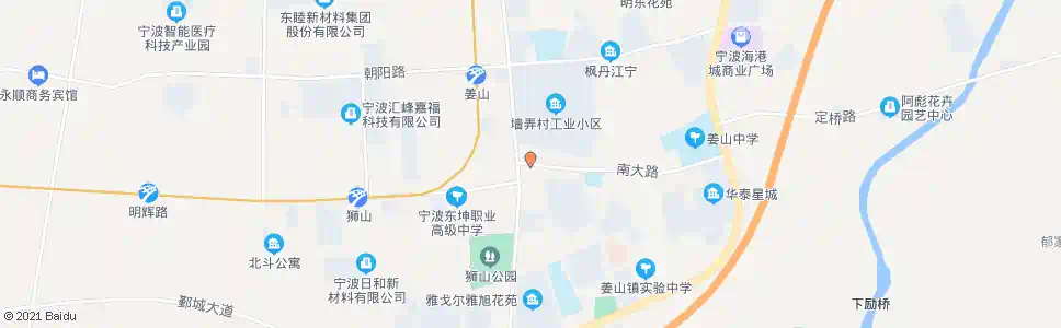 宁波南大西路_公交站地图_宁波公交_妙搜公交查询2024