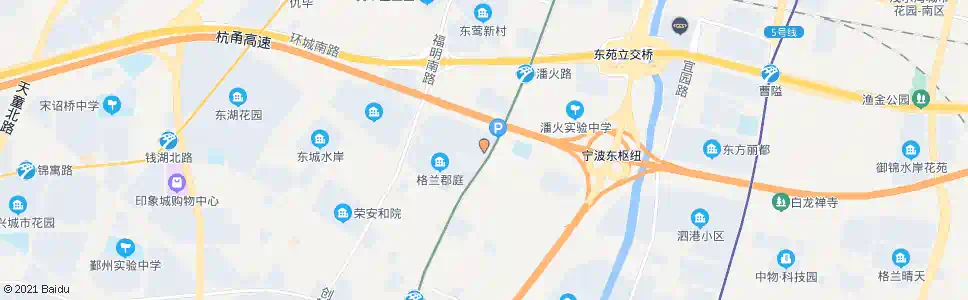 宁波潘火桥小区_公交站地图_宁波公交_妙搜公交查询2024