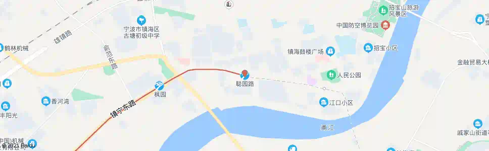 宁波聪园路_公交站地图_宁波公交_妙搜公交查询2024