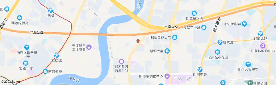 宁波公交嵩江西路站_公交站地图_宁波公交_妙搜公交查询2024