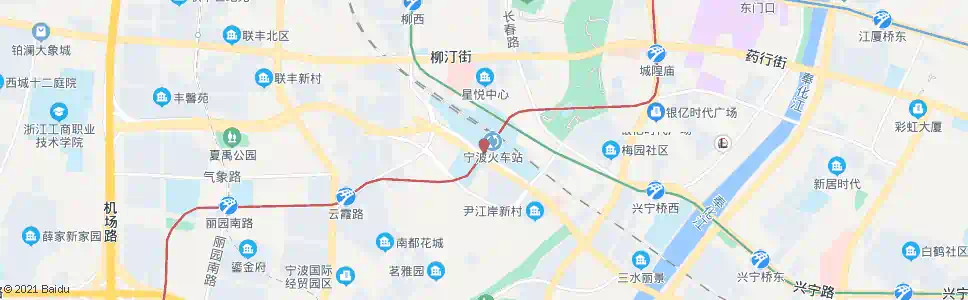 宁波车站路_公交站地图_宁波公交_妙搜公交查询2024