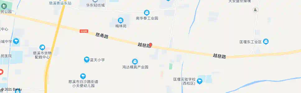 宁波匡堰(富豪家园)_公交站地图_宁波公交_妙搜公交查询2024