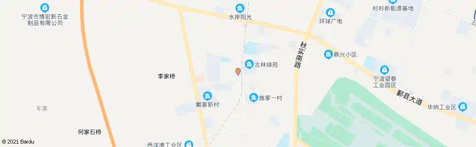 宁波古林二商_公交站地图_宁波公交_妙搜公交查询2024