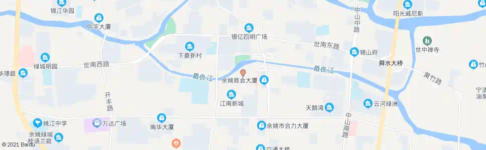 宁波梨洲中学_公交站地图_宁波公交_妙搜公交查询2024