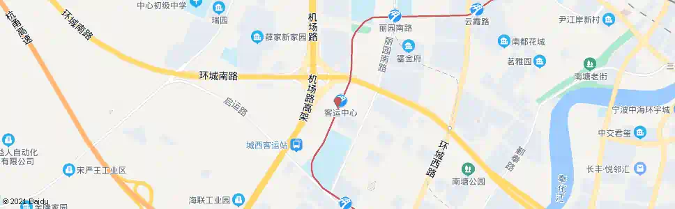 宁波宁波客运中心_公交站地图_宁波公交_妙搜公交查询2024