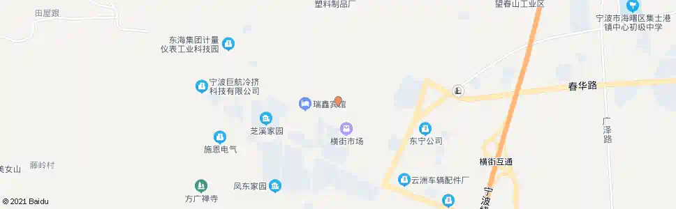 宁波庙东新村_公交站地图_宁波公交_妙搜公交查询2024